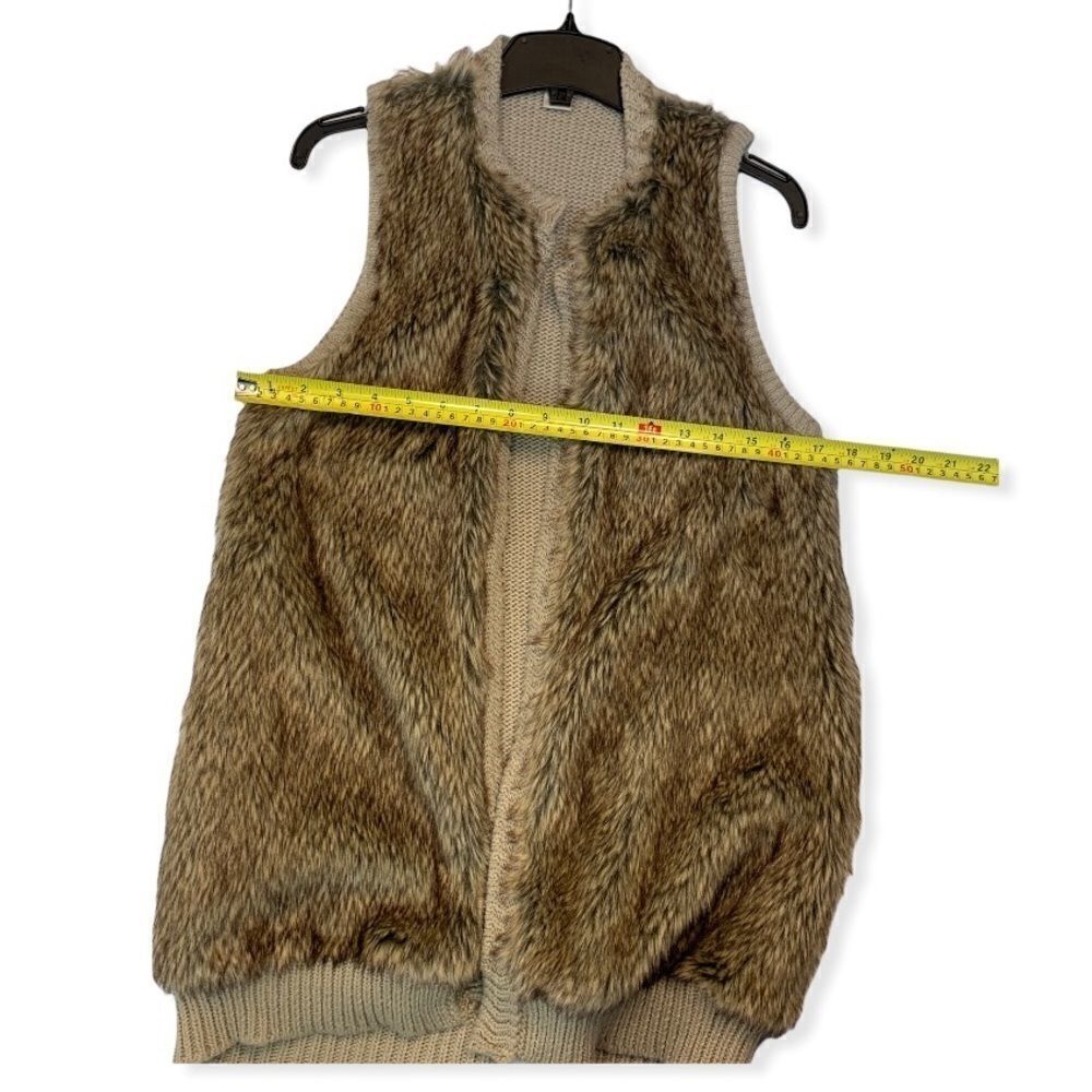 TWIK Faux Fur And Knit Vest - Picture 6 of 7